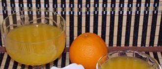 Вкусное желе из апельсинового сока Желе из апельсинового сока рецепт